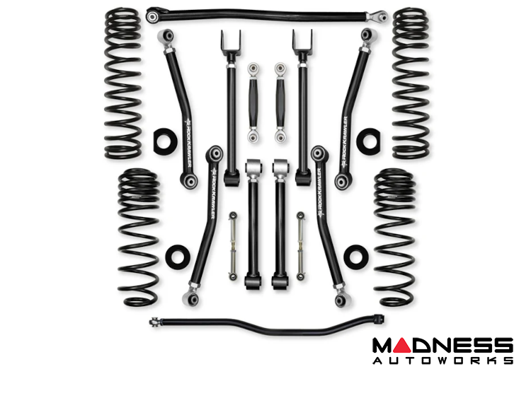 Jeep Wrangler JL Lift Kit - Rock Krawler - Adventure X - 2021+ Jeep Wrangler JL Lift Kit - Rock Krawler - Adventure X - 2021+